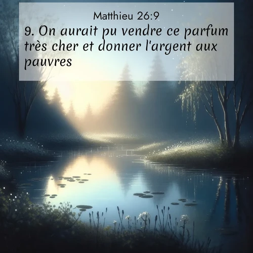 image nature avec verset biblique de la Bible