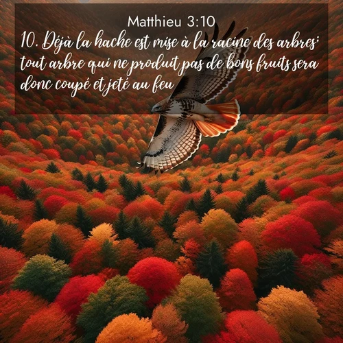 image nature avec verset biblique de la Bible