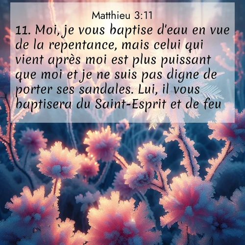 image nature avec verset biblique de la Bible