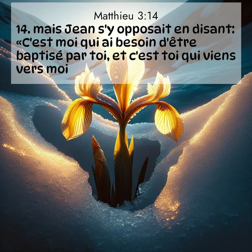 image nature avec verset biblique de la Bible