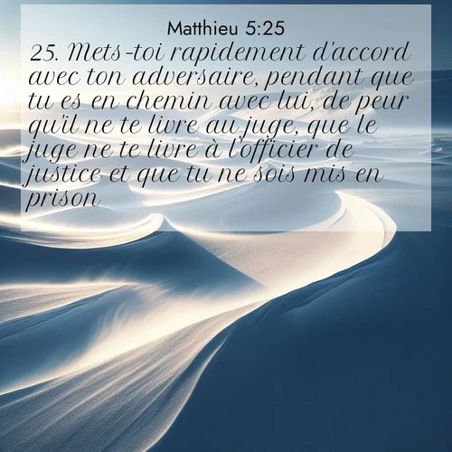 image nature avec verset biblique de la Bible