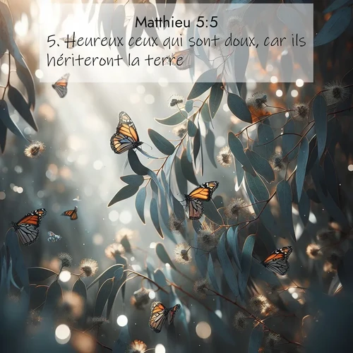 Images liées de la nature avec versets bibliques