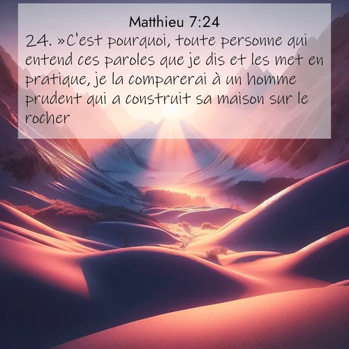 Images liées de la nature avec versets bibliques