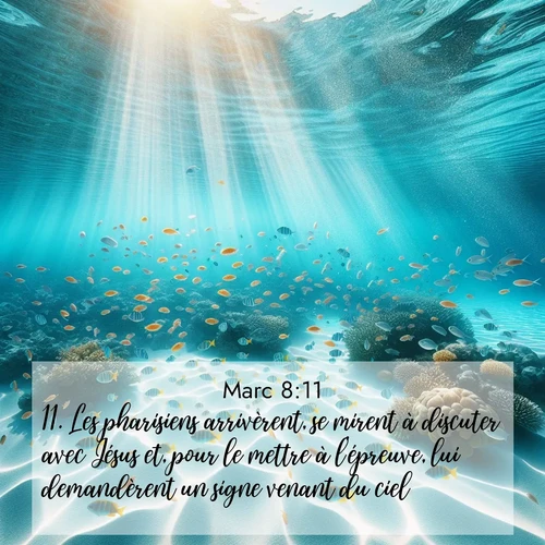 image nature avec verset biblique de la Bible