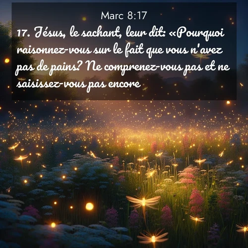 image nature avec verset biblique de la Bible
