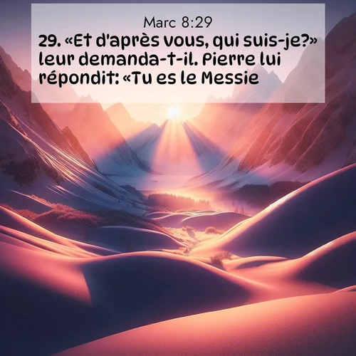 image nature avec verset biblique de la Bible