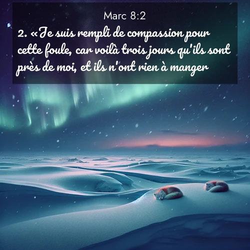 image nature avec verset biblique de la Bible