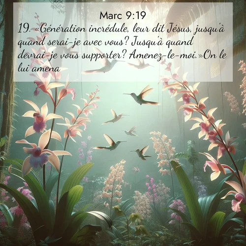 image nature avec verset biblique de la Bible