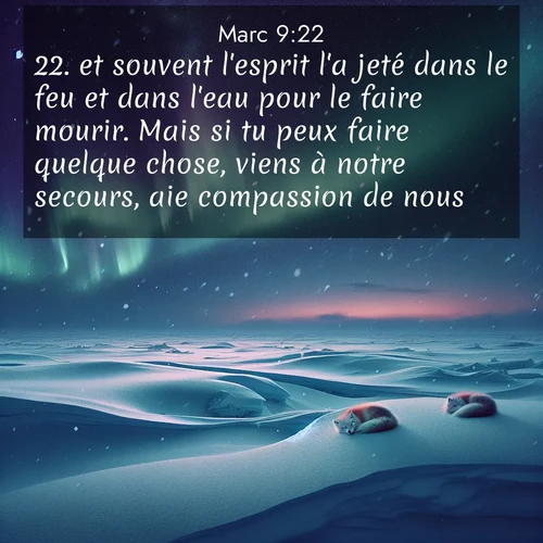 image nature avec verset biblique de la Bible