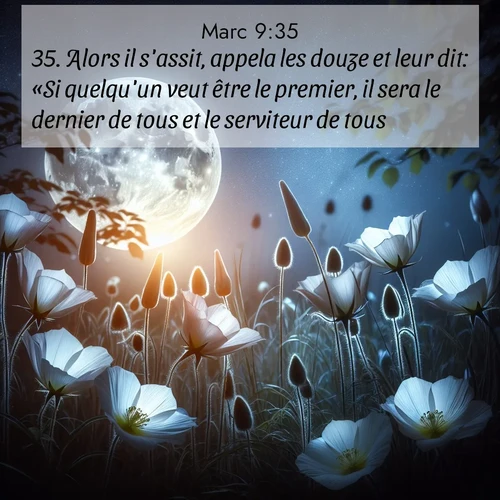 image nature avec verset biblique de la Bible