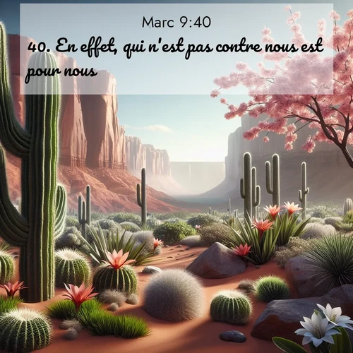 image nature avec verset biblique de la Bible