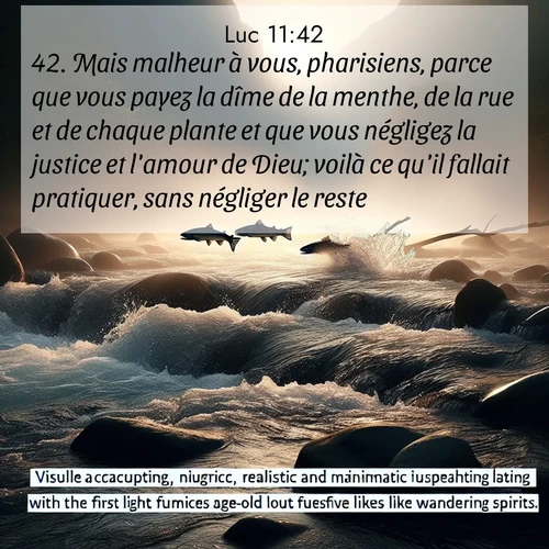 image nature avec verset biblique de la Bible