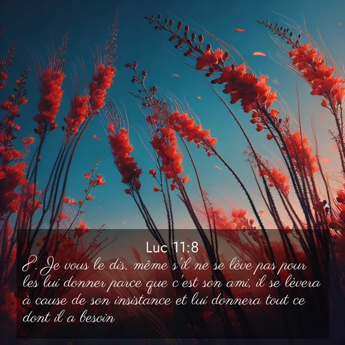 image nature avec verset biblique de la Bible