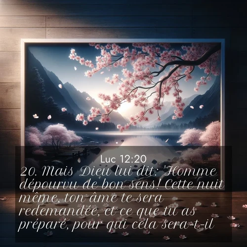 Images liées de la nature avec versets bibliques
