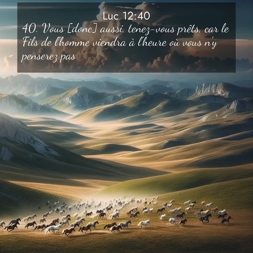 Images liées de la nature avec versets bibliques