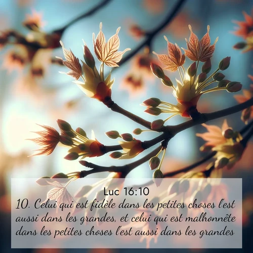 Images liées de la nature avec versets bibliques