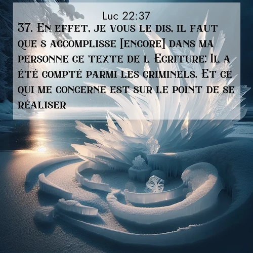 image nature avec verset biblique de la Bible