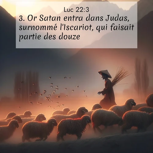 image nature avec verset biblique de la Bible