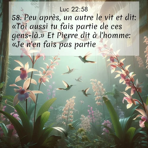 image nature avec verset biblique de la Bible