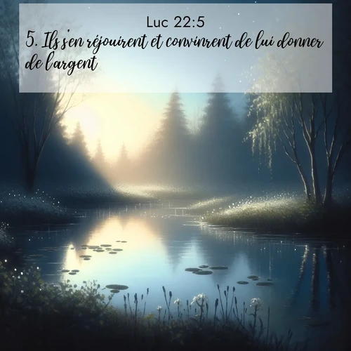 image nature avec verset biblique de la Bible