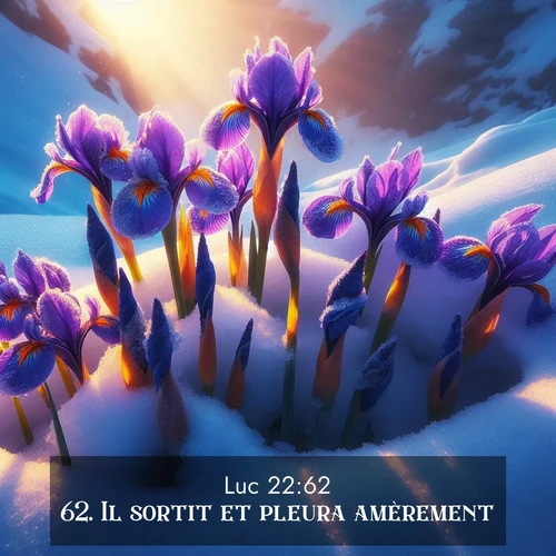 image nature avec verset biblique de la Bible