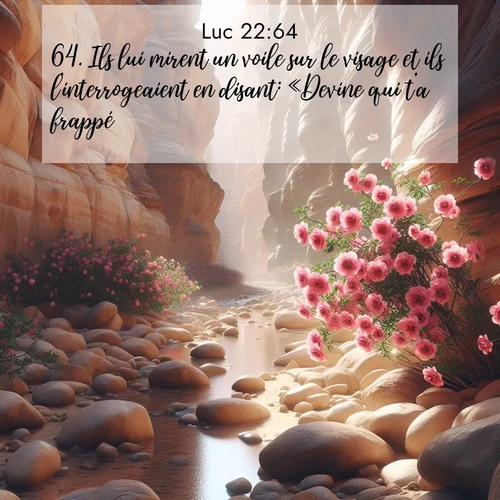 image nature avec verset biblique de la Bible