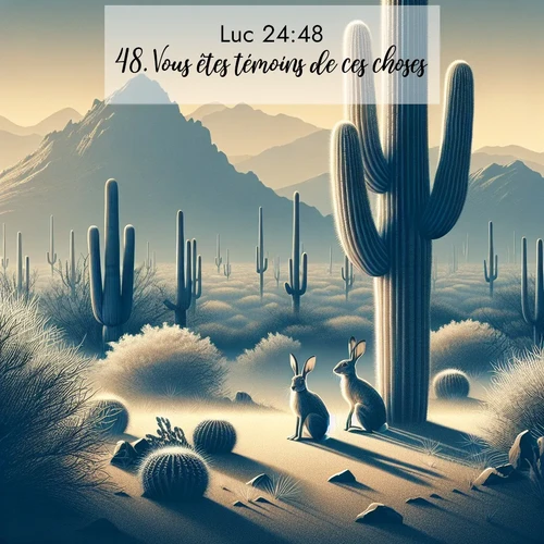 Segond21 Évangile selon Luc  ; image nature: image avec le verset biblique :Vous êtes témoins de ces choses. ;  ; 24:48
