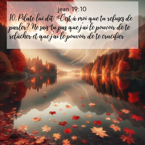 image nature avec verset biblique de la Bible