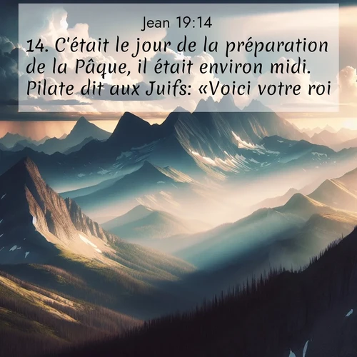 image nature avec verset biblique de la Bible