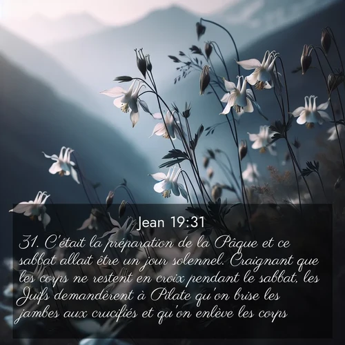 image nature avec verset biblique de la Bible