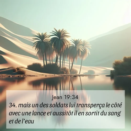 image nature avec verset biblique de la Bible