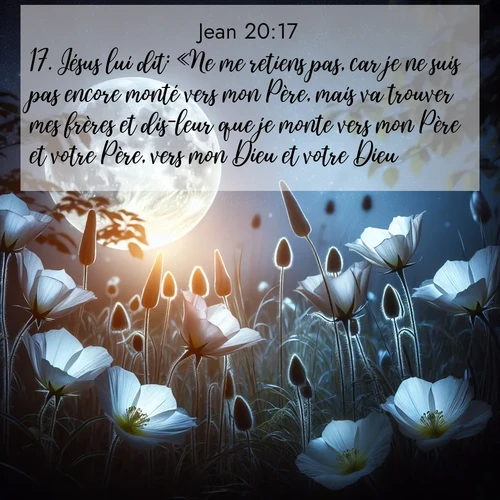 image nature avec verset biblique de la Bible