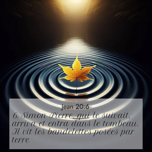 image nature avec verset biblique de la Bible