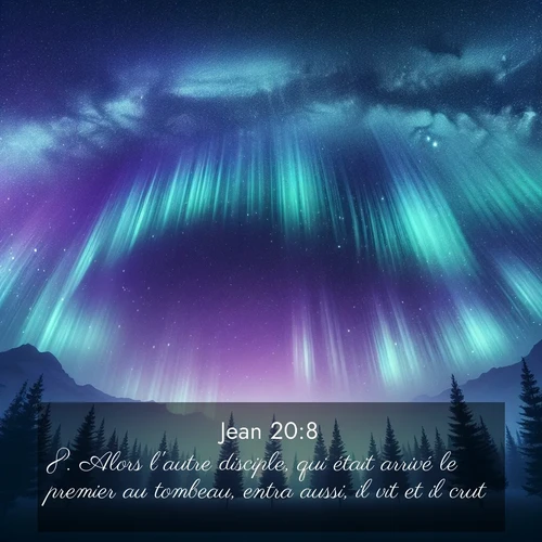 image nature avec verset biblique de la Bible
