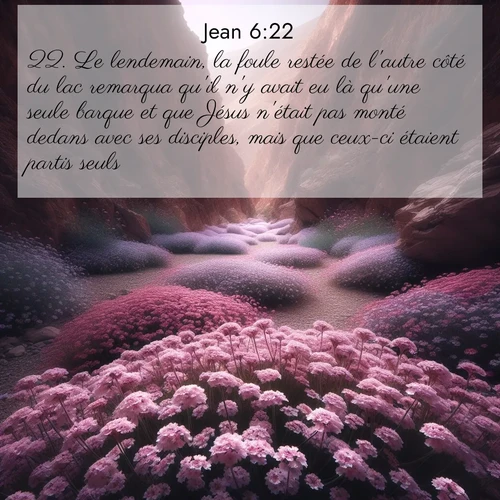 image nature avec verset biblique de la Bible