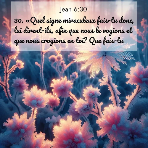 image nature avec verset biblique de la Bible