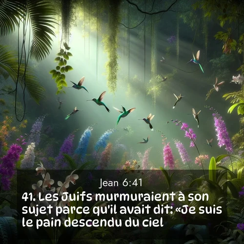 image nature avec verset biblique de la Bible