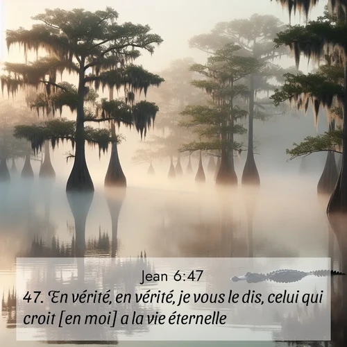 image nature avec verset biblique de la Bible