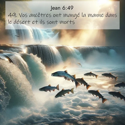 image nature avec verset biblique de la Bible