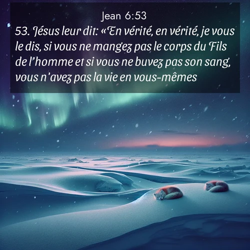 image nature avec verset biblique de la Bible