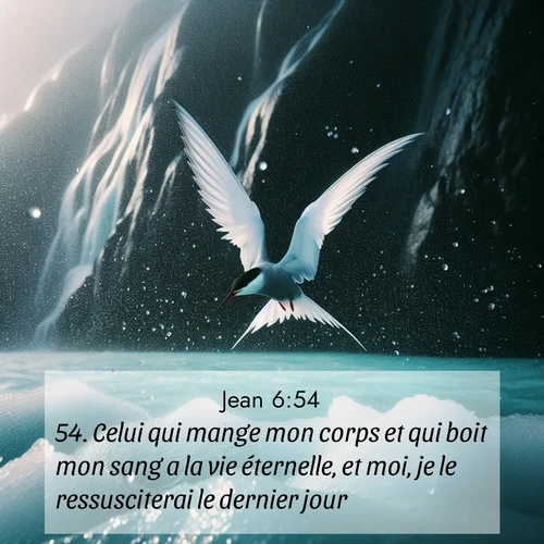 image nature avec verset biblique de la Bible