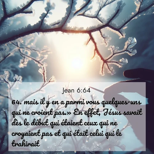 image nature avec verset biblique de la Bible