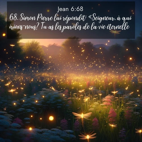 image nature avec verset biblique de la Bible