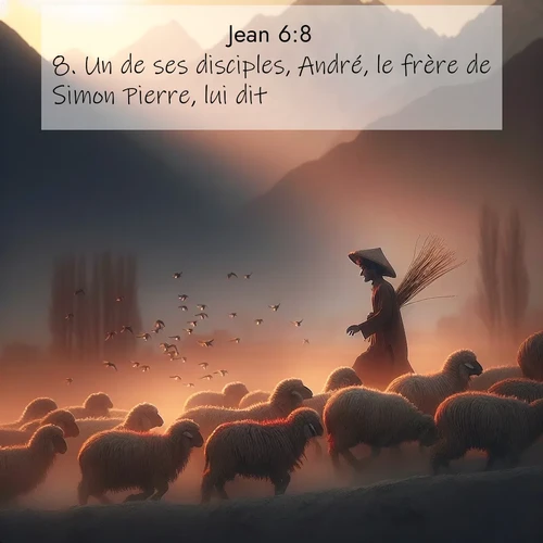 image nature avec verset biblique de la Bible