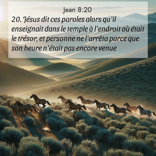 image nature avec verset biblique de la Bible