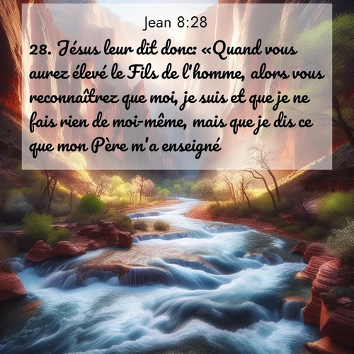 image nature avec verset biblique de la Bible