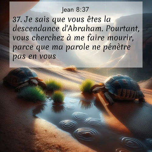 image nature avec verset biblique de la Bible
