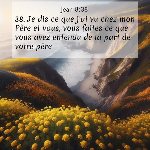 image nature avec verset biblique de la Bible