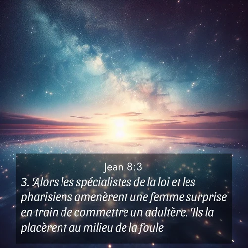 image nature avec verset biblique de la Bible