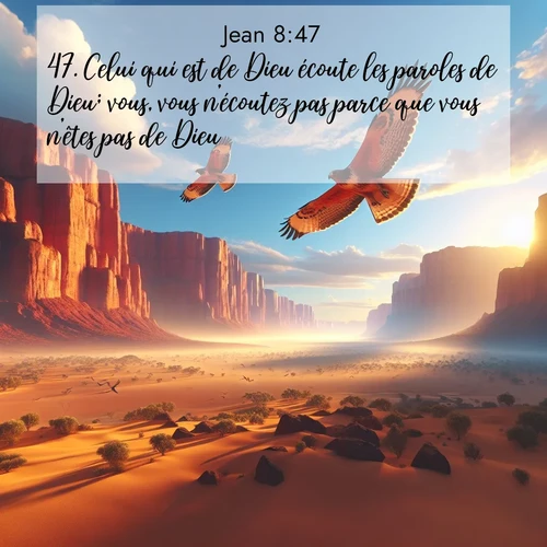 image nature avec verset biblique de la Bible
